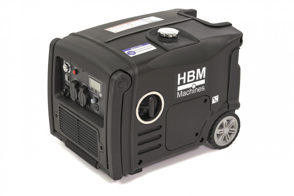 HBM 2.600W Generator mit 200cc OHV Benzinmotor, 230V/12V